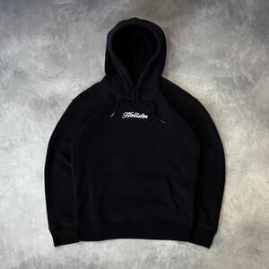 Black hollister co hoodie